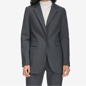 Women's Gray pinstripe Blazer